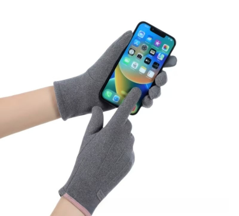 Guantes de otoño e invierno para exteriores, mantienen el calor, terciopelo, protección contra el frío, ciclismo - Bego Fashion