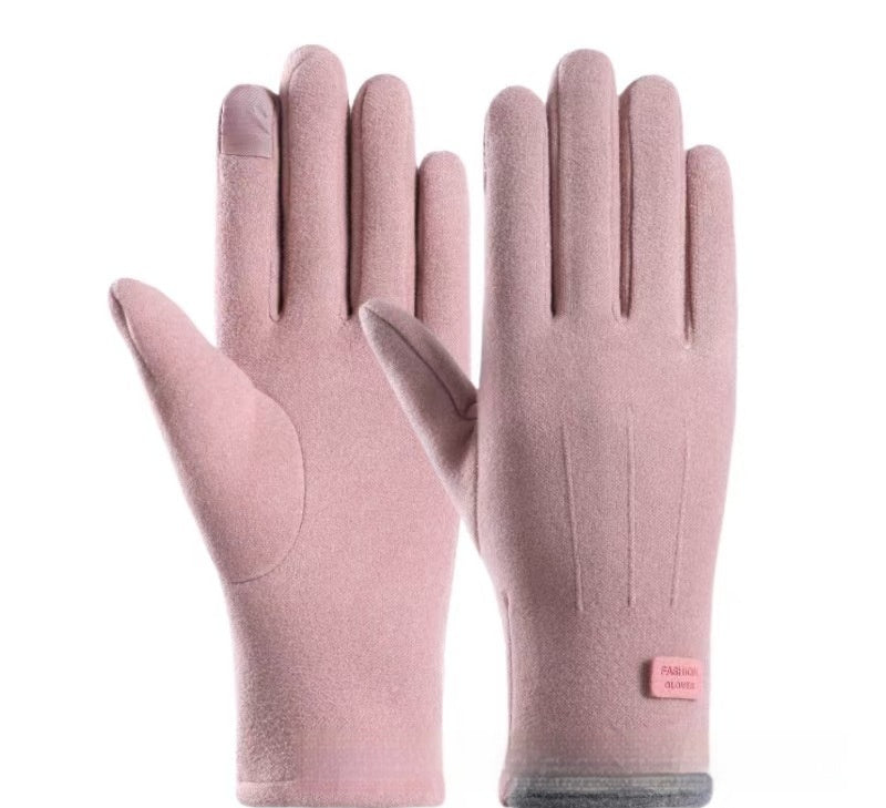 Guantes de otoño e invierno para exteriores, mantienen el calor, terciopelo, protección contra el frío, ciclismo - Bego Fashion