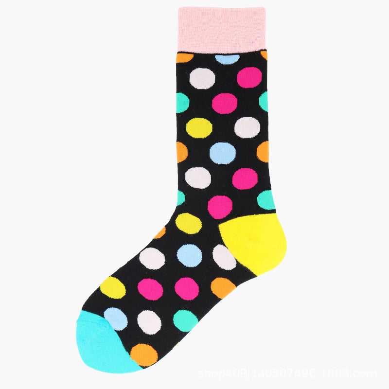 Calcetines largos de algodón hasta media pantorrilla para otoño e invierno - Bego Fashion