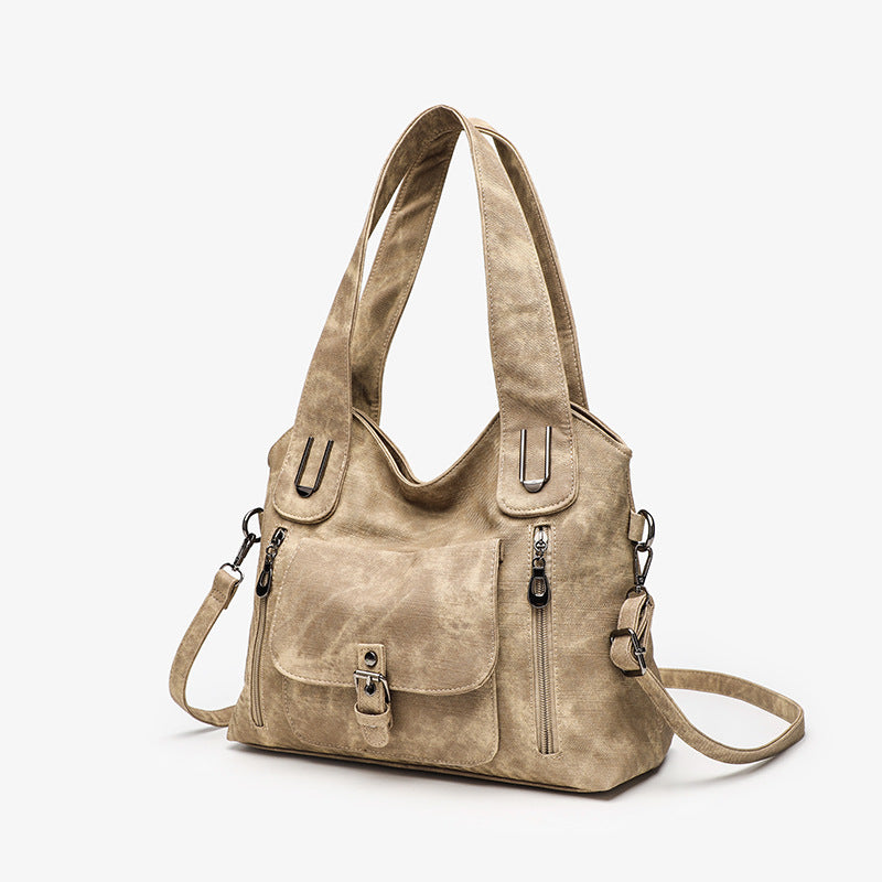 Bolso bandolera informal de gran capacidad para mujer, portátil - Bego Fashion