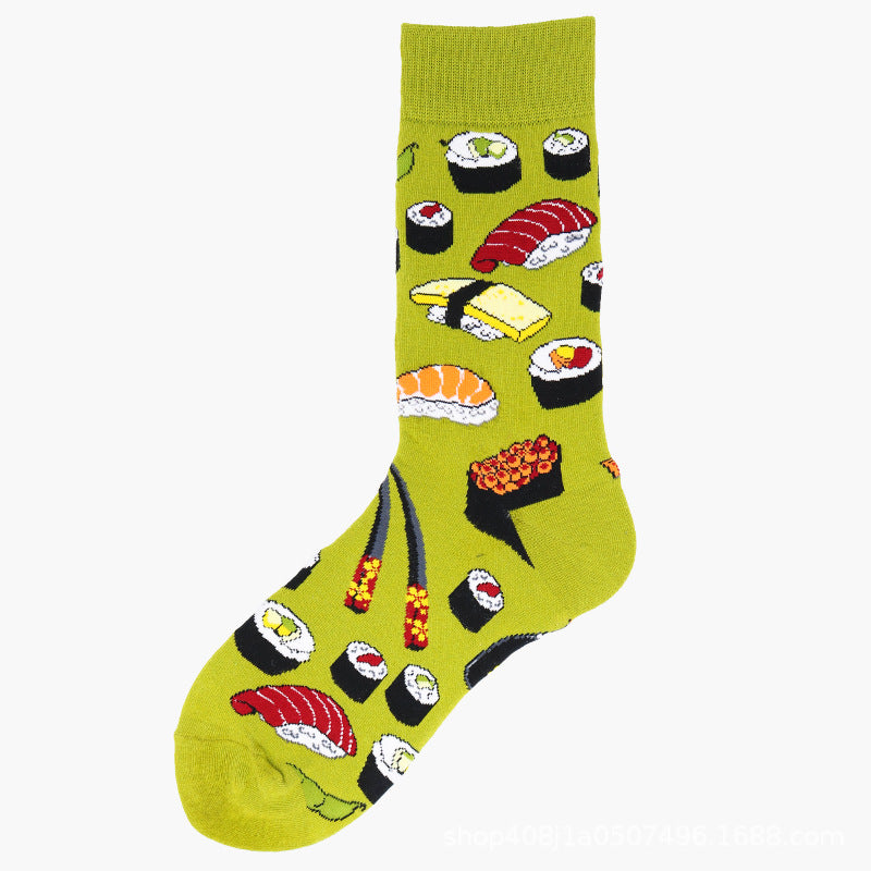 Calcetines largos de algodón hasta media pantorrilla para otoño e invierno - Bego Fashion