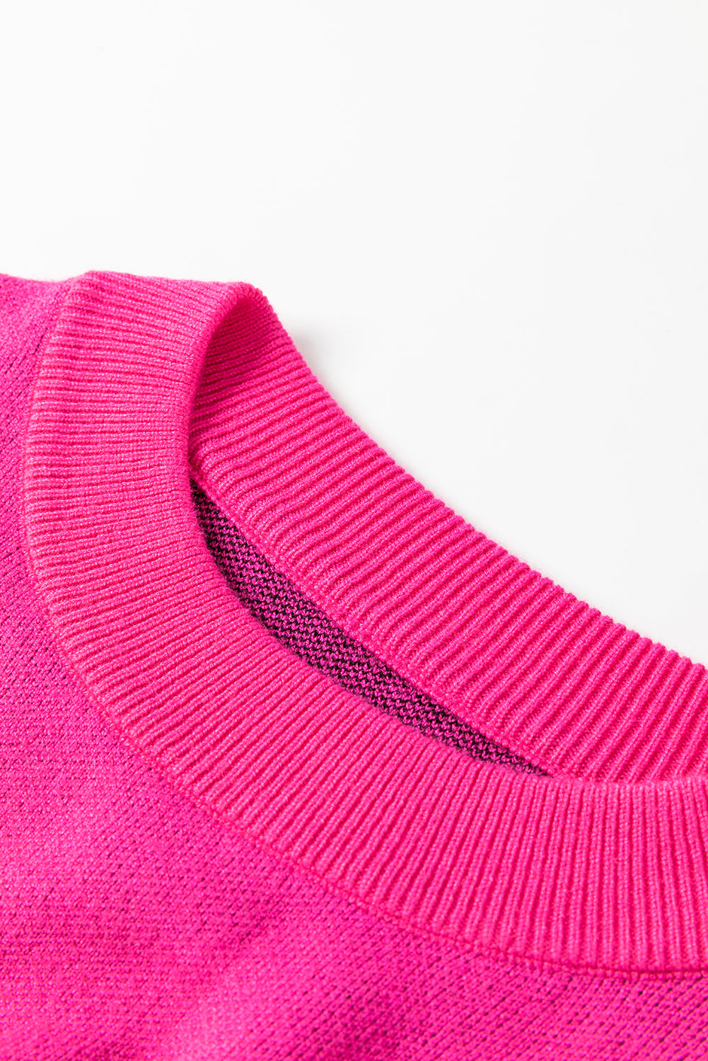 Suéter oversize de color rojo intenso con hombros caídos y diseño de sombrero de vaquero "Yeehaw"