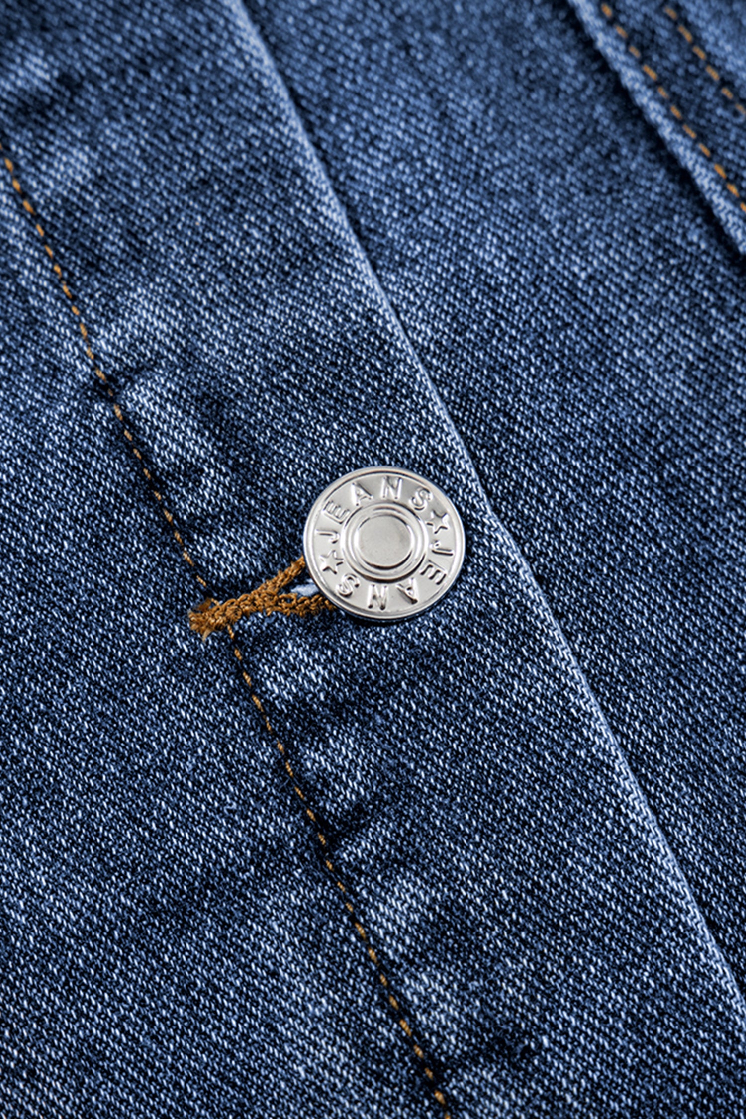 Chaleco vaquero azul oscuro con botones y detalle de costura de sastre - Bego Fashion