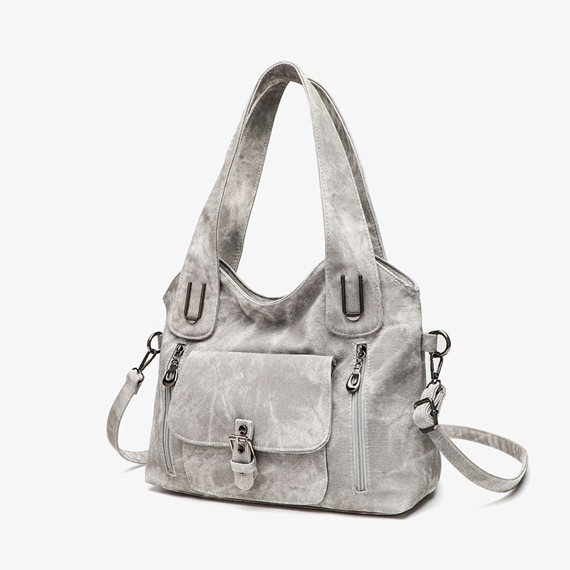 Bolso bandolera informal de gran capacidad para mujer, portátil - Bego Fashion