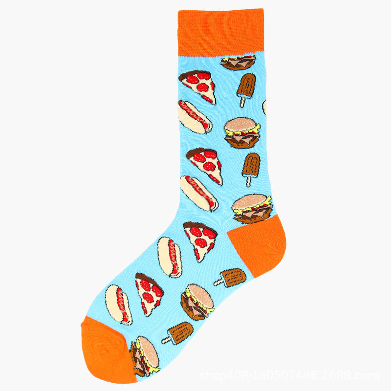 Calcetines largos de algodón hasta media pantorrilla para otoño e invierno - Bego Fashion