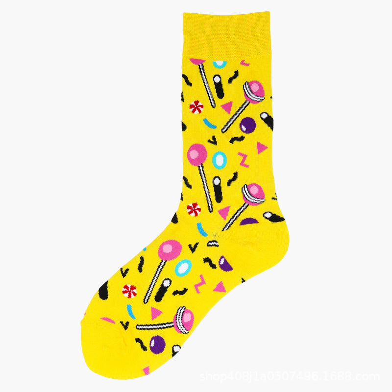 Calcetines largos de algodón hasta media pantorrilla para otoño e invierno - Bego Fashion