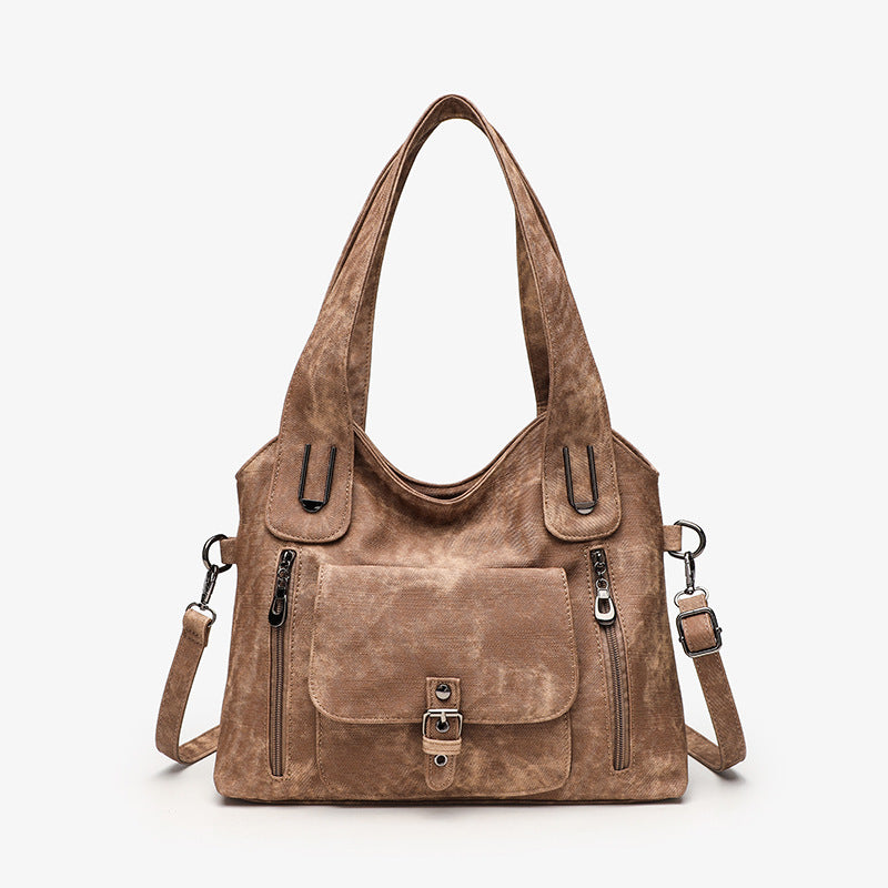 Bolso bandolera informal de gran capacidad para mujer, portátil - Bego Fashion
