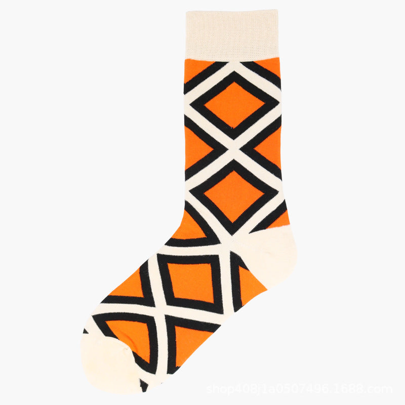 Calcetines largos de algodón hasta media pantorrilla para otoño e invierno - Bego Fashion