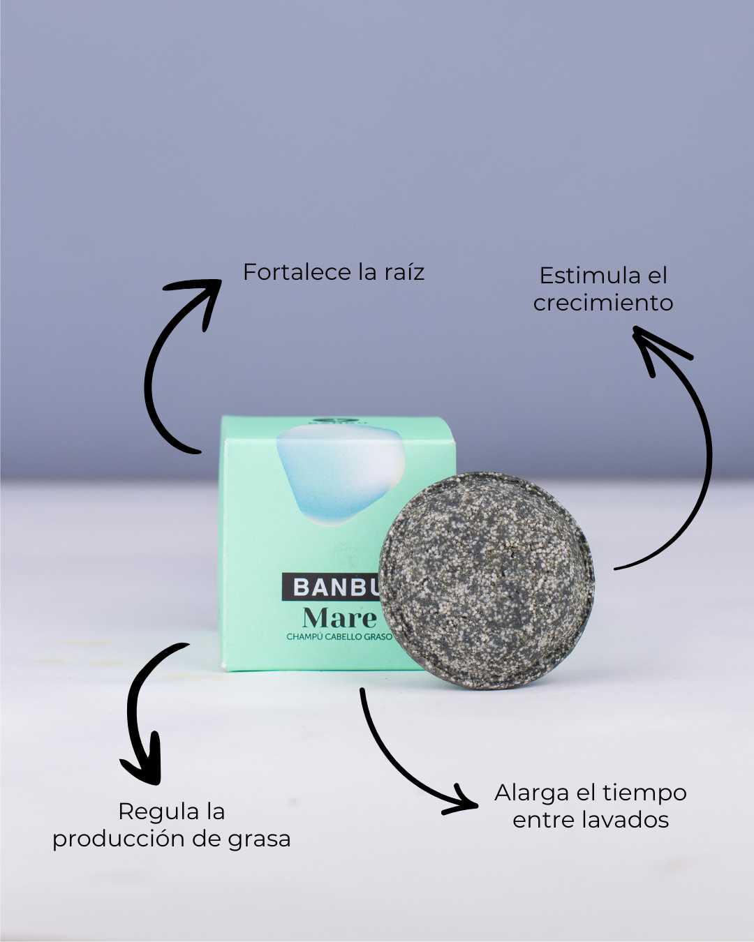 Champú Sólido ECO Cabello Graso MARE - Bego Fashion